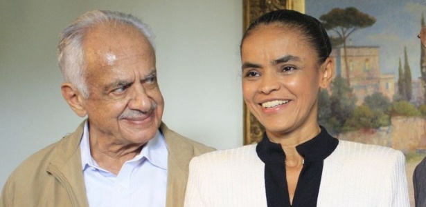 Candidatura de Marina Silva recebeu apoio formal do senador gaúcho Pedro Simon