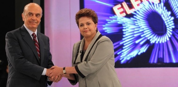 Serra e Dilma se enfrentaram no último debate da disputa presidencial; veja álbum com fotos