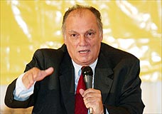 Deputado federal Roberto Freire, presidente do PPS
