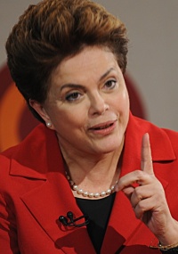 Dilma Rousseff em entrevista  TV Brasil, nesta quarta-feira (21)