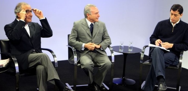 Candidatos a vice-presidente em debate Folha/UOL 