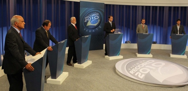 Candidatos ao governo baiano participam de debate na TV Itapo, afiliada  Rede Record 