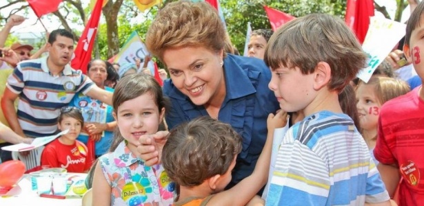 Dilma Rousseff participa de evento no Dia das Crianas em Braslia